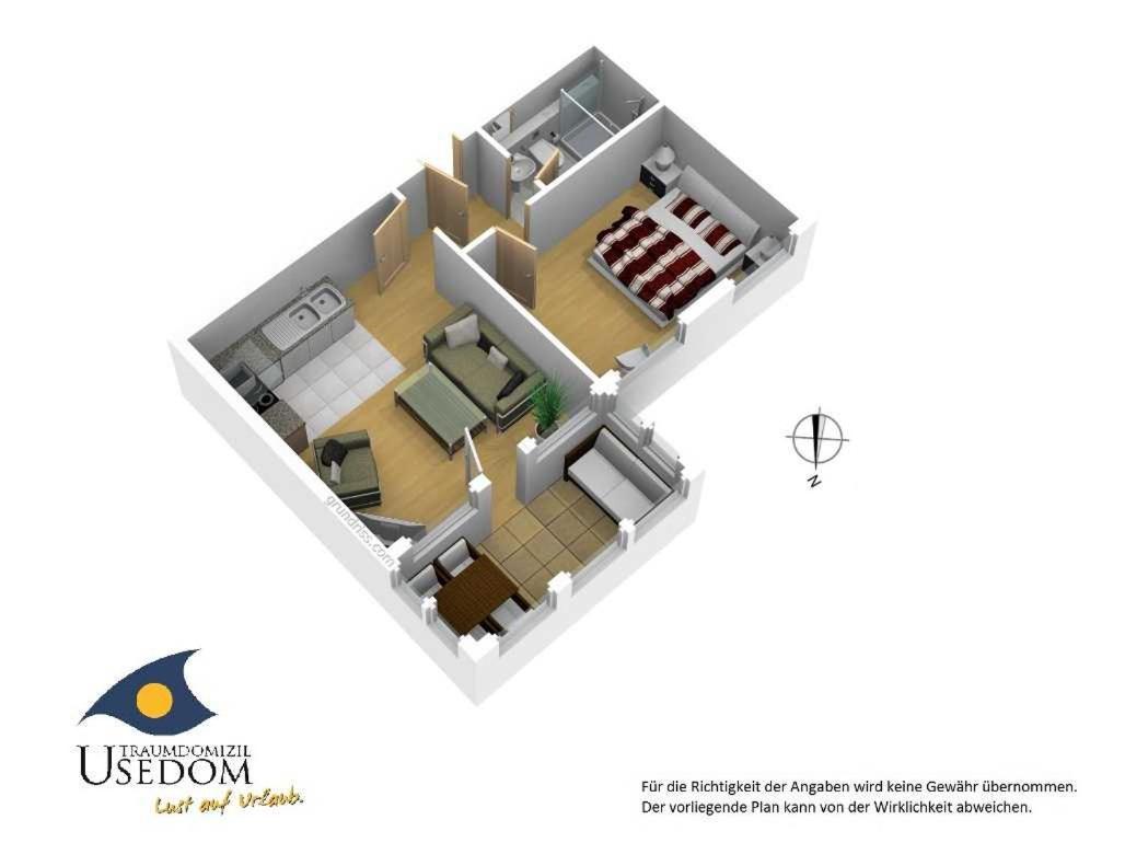 Villa Waldblick Whg 05 Χέρινγκσντορφ Εξωτερικό φωτογραφία